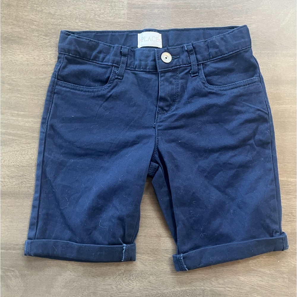 Children’s place navy blue shorts size 6x/7